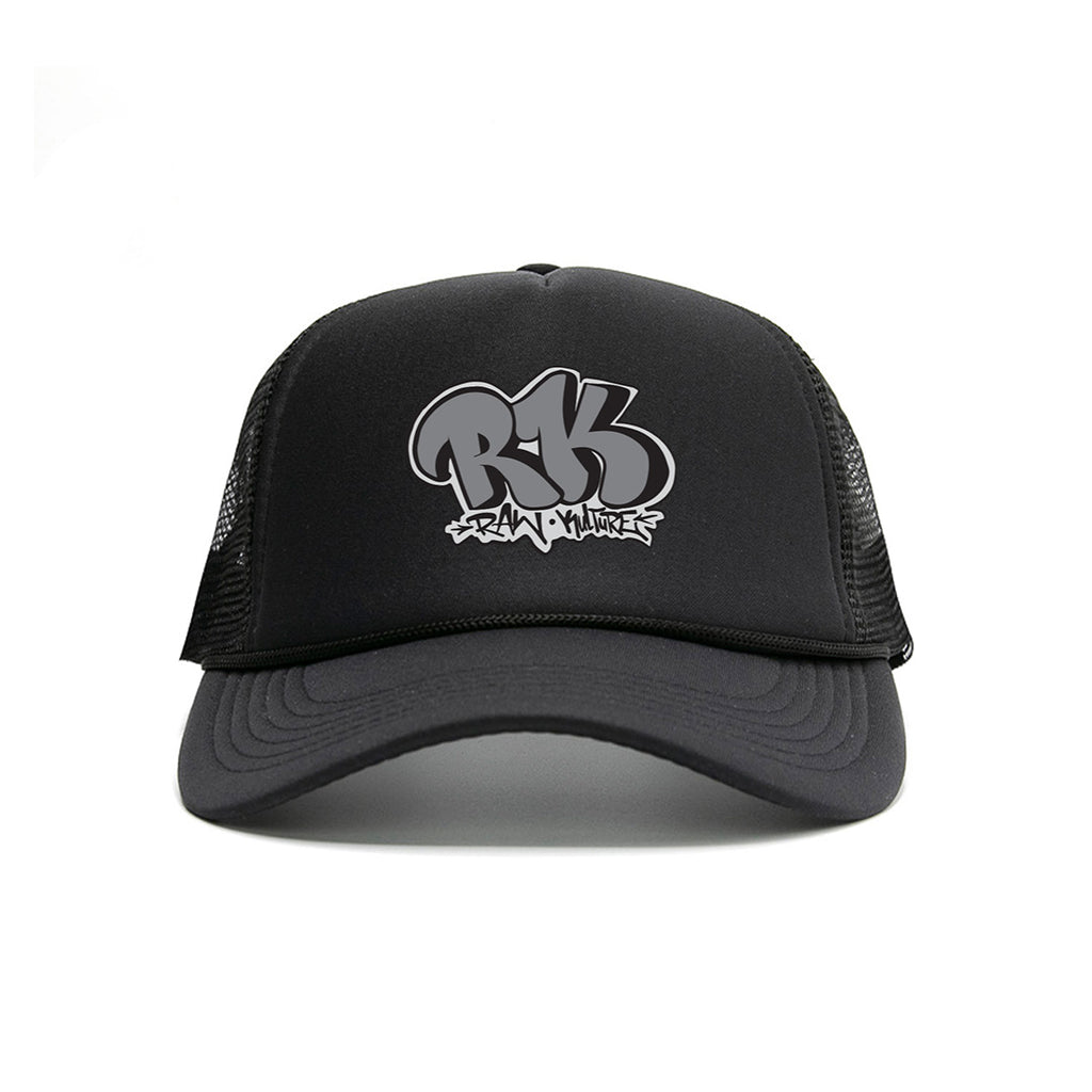 Raw Ones Trucker Hat Black