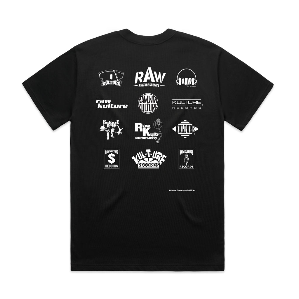 KULTURE SOUNDS TEE - BLACK